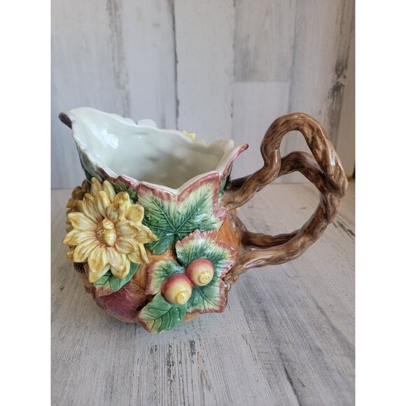 Fitz‎ Floyd Autumn Splendor pitcher home decor - Picture 4 of 13